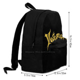 Metal 3 Large Capacity Backpack Laptop Travel Bags