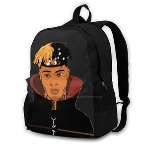 Rapper Hip Hop School Bags for Women Men Teens Laptop Travel