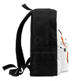 Grim Reaper Glides With Coffin Travel Laptop Bagpack