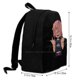 American Rapper Travel Laptop Bagpack Bags