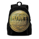 Flynn's Arcade Token Bags Backpacks Tron Movie 1980S Cult Movie Video Game Retro