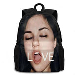 Sasha Grey Love Teen College Student Backpack