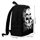 Skull School Bags For Teenage Girls Travel Bags