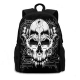 Skull School Bags For Teenage Girls Travel Bags