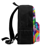 Colourful Lion Backpack Laptop Travel Bag