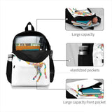 Unicorn School Bags For Teenage Girls Laptop Travel Bags