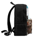 Vintage Postage Bag Backpack Lisbon Portugal Soccer
