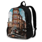 Vintage Postage Bag Backpack Lisbon Portugal Soccer
