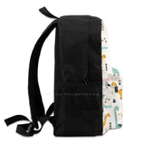 Dino Cartoon Backpack For School Travel Laptop Bag