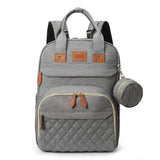 Outting Folding Mummy Bag Diaper Bag Large Capacity Backpack