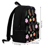 Hazel Berry Pattern School Bags For Teenage Girls Laptop Travel Bags