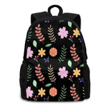 Hazel Berry Pattern School Bags For Teenage Girls Laptop Travel Bags