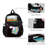 Unicorn Star Half Moon Backpacks For Women