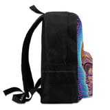 Grey Large Capacity Backpack Laptop Travel Bags