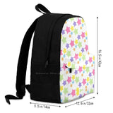 Rainbow Stars Women Men Teens Laptop Travel School Bags