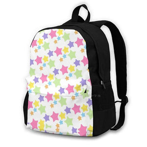 Rainbow Stars Women Men Teens Laptop Travel School Bags