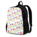 Rainbow Stars Women Men Teens Laptop Travel School Bags