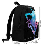 Galaxy Unicorn School Bags For Teenage Girls Laptop Travel Bags