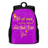 Tangled Lanterns Backpack - Everything's Different Now That I See Yo