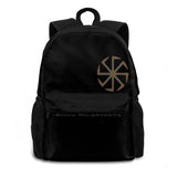 Slavic School Bag Big Capacity Backpack Laptop 15 Inch Slav Culture
