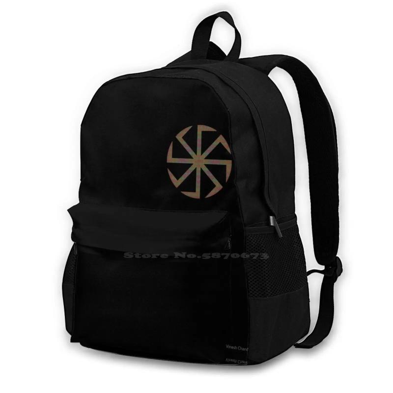 Slavic School Bag Big Capacity Backpack Laptop 15 Inch Slav Culture