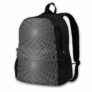 Sayagata Galaktika Laptop Bag - Traditional Geometric Pattern