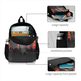 Paper Art 3D Poster - This Is The Way Arrivals Satchel Schoolbag Bags Backpack B