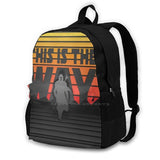 Paper Art 3D Poster - This Is The Way Arrivals Satchel Schoolbag Bags Backpack B
