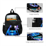 Princess Travel Laptop Bagpack Bags Galaxy