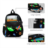 Galactic Hero Backpack Student School Laptop Travel Bag
