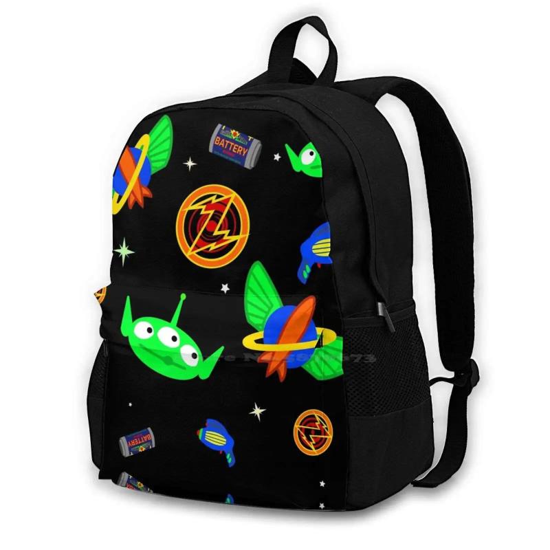 Galactic Hero Backpack Student School Laptop Travel Bag