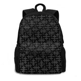 Sayagata 2 Version 2 Travel Laptop Backpack Maze Lucky Cross Pattern