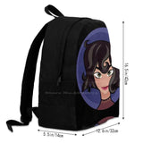 Cassandra 3D Print Backpack Casual Bag Tangled The Series Tangled
