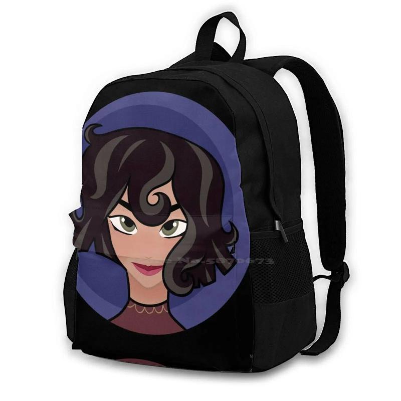 Cassandra 3D Print Backpack Casual Bag Tangled The Series Tangled