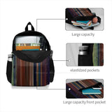 Tangled Moviebarcode Travel Laptop Backpack