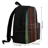 Tangled Moviebarcode Travel Laptop Backpack
