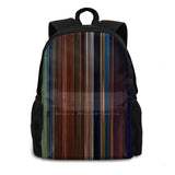 Tangled Moviebarcode Travel Laptop Backpack