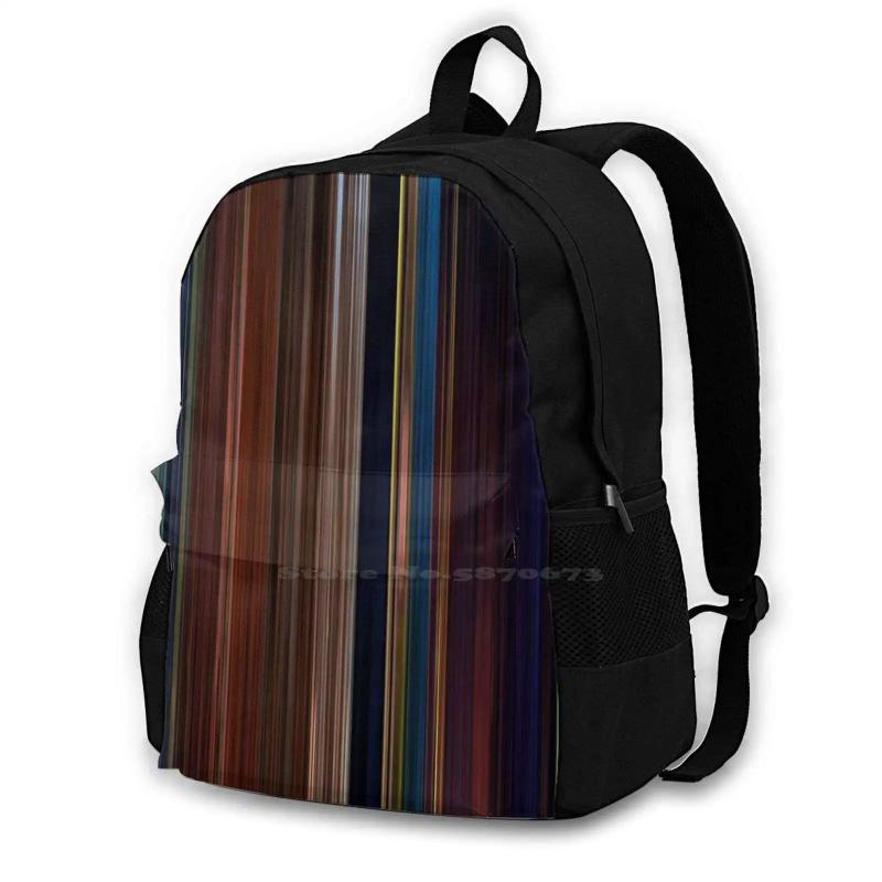 Tangled Moviebarcode Travel Laptop Backpack