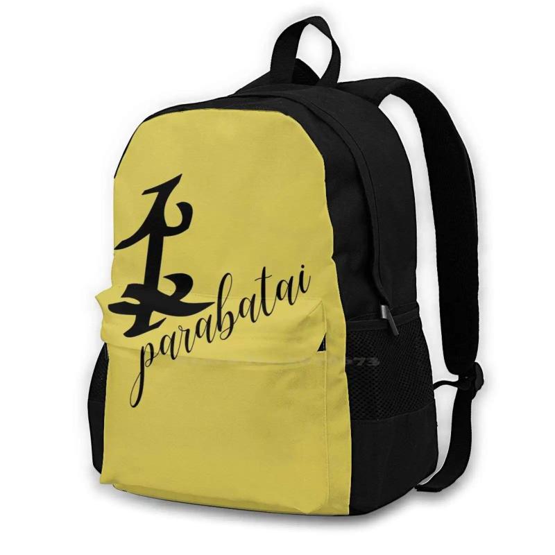 Parabatai Travel Laptop School Backpack Bag Shadowhunters Fandom