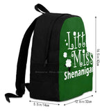 Shenanigans School Bags For Teenage Girls Laptop Travel Bags