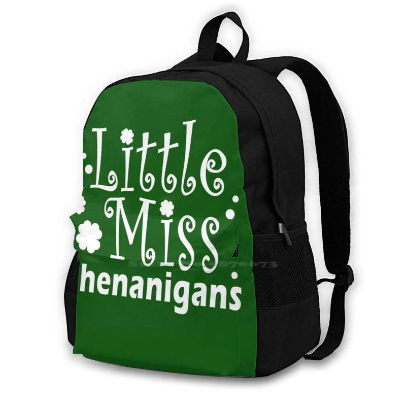 Shenanigans School Bags For Teenage Girls Laptop Travel Bags