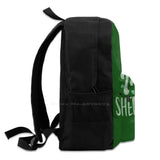 Girls Shenanigans 3D Print Backpack Casual Bag Saint Patricks