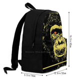 Chimpanzee-4 Laptop Travel School Bag - Men Women Teens