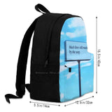 Lives Still Matter Backpack Student School Laptop Travel Bag