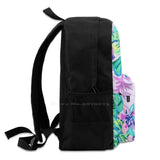 Purple Mermaid Travel Laptop Bagpack