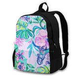 Purple Mermaid Travel Laptop Bagpack