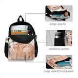 Fawn School Bag Big Capacity Backpack Laptop 15 Inch