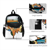 Spring Butterfly Fawn Laptop Bagpack - Spring Love Travel Bags
