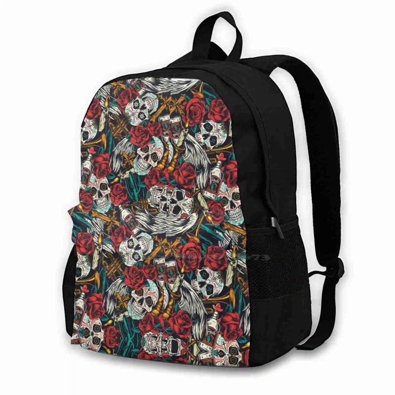 Skull Rose Backpack Cry of Skulls