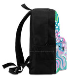 Large Capacity Backpack Laptop Travel Bags Preppy Summer Decor
